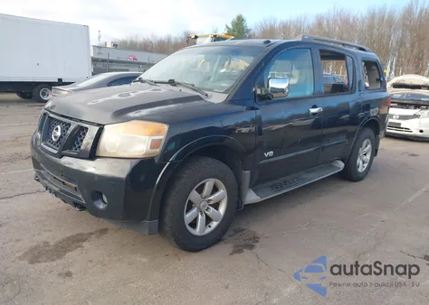 2009 Nissan Armada Se z USA, uszkodzony, nr VIN 5N1AA08C79N606908